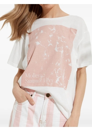 One Teaspoon logo-print T-shirt - White