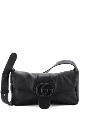 Gucci Pre-Owned Monochrome Aphrodite Leather Small shoulder bag - Black