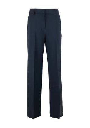 Max Mara front-pleated trousers - Blue