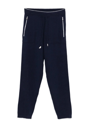 Eleventy cashmere track trousers - Blue
