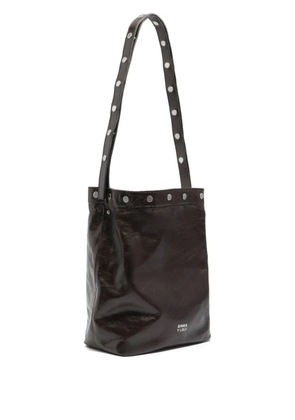 Bimba y Lola studded shoulder bag - Brown