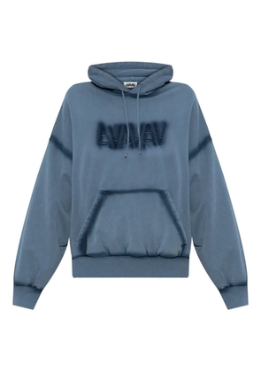 AVAVAV drawstring hoodie - Blue