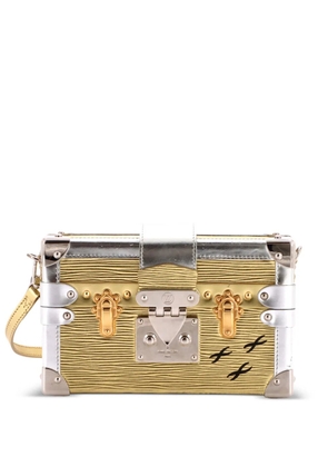 Louis Vuitton Pre-Owned Petite Malle Handbag Epi Leather clutch bag - Gold