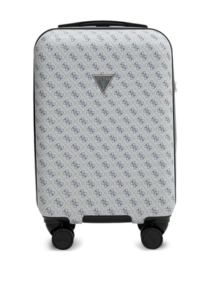 GUESS USA Jesco logo-patterned suitcase - Neutrals