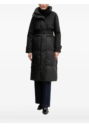 Joop! belted padded coat - Black