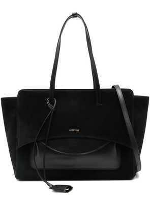 HIDESINS panelled tote bag - Black