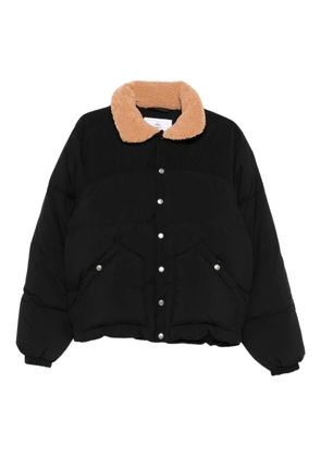 Pyrenex Fiery corduroy collar jacket - Black