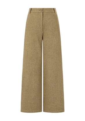 TOMBOY herringbone twill trousers - Neutrals