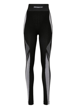 MISBHV Performa logo-embellished leggings - Black