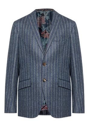 ETRO pinstripe blazer - Blue