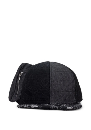 Who Decides War distressed baseball cap - Black
