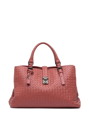 Bottega Veneta Pre-Owned 2012-2025 Medium Nappa Intrecciato Roma tote bag - Red