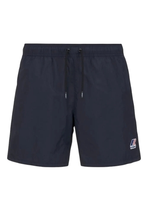 K-Way Olivier logo swim shorts - Blue