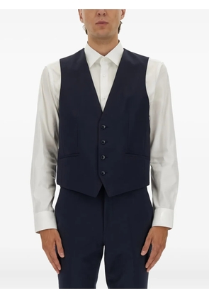 HUGO buttoned waistcoat - Blue