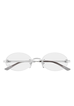 Cartier Eyewear oval-frame glasses - Grey