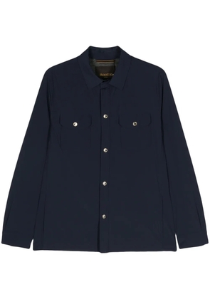 Moorer Atlas-KN shirt jacket - Blue