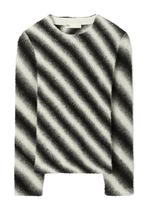 Tory Burch striped sweater - Black