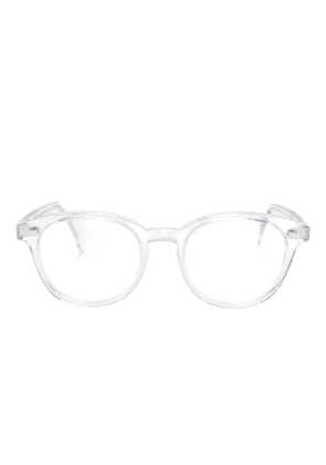 Family Affair Vicente clear-lens round-frame glasses - Neutrals