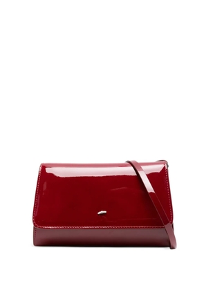Giuseppe Zanotti leather crystal-embellished bag - Red