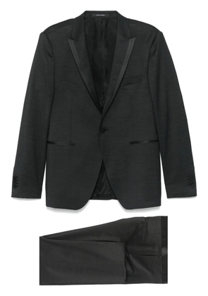 Tagliatore single-breasted dinner suit - Black