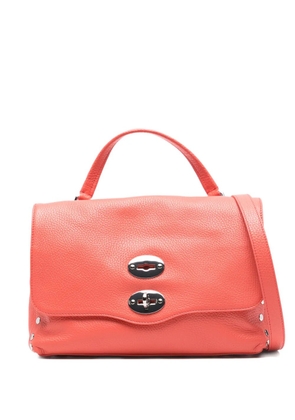 Zanellato Small Postina daily studded turn-lock tote bag - Red