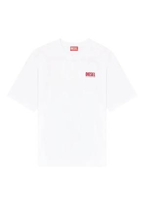 Diesel logo T-BOXT-BISK T-shirt - White