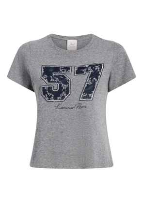 Cinq A Sept lace T-shirt - Grey