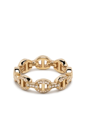 HOORSENBUHS 18kt yellow gold chain-link ring