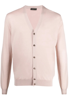 Prada buttoned wool cardigan - Pink