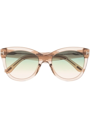 TOM FORD Eyewear wayfarer-frame sunglasses - Brown