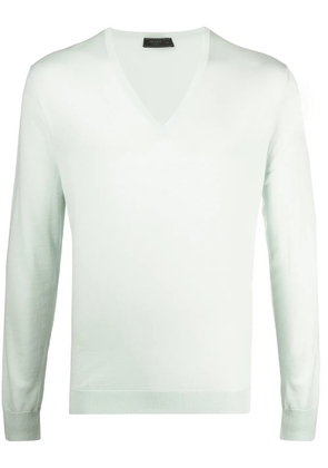 Prada knitted long-sleeve jumper - Green