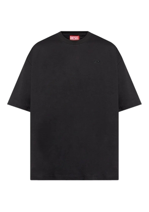 Diesel T-Boggy-T3 logo-embroidered T-shirt - Black