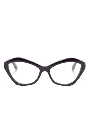 Balenciaga Eyewear cat-eye glasses - Purple
