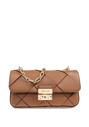 Michael Michael Kors leather shoulder bag - Brown