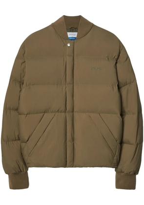 Off-White Arrow puffer jacket - Brown