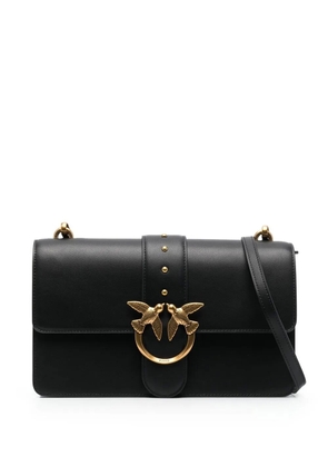 PINKO Love One leather crossbody bag - Black