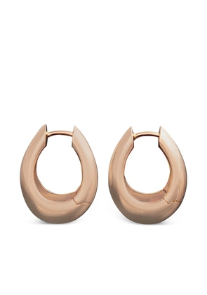 Ananya 18K rose gold Chakra hoop earrings - Pink