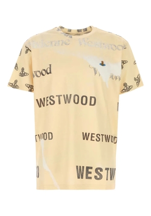 Vivienne Westwood logo-print T-shirt - Neutrals