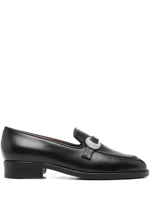 Giuseppe Zanotti leather loafers - Black