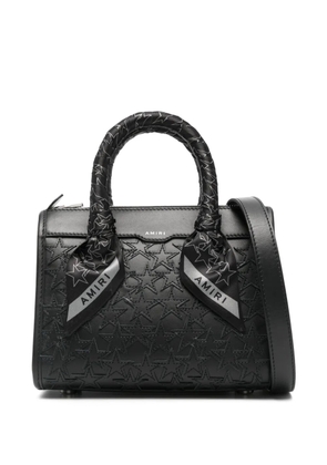 AMIRI micro Stars Triangle cross body bag - Black