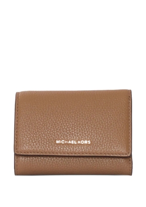 Michael Michael Kors tri-fold leather wallet - Brown