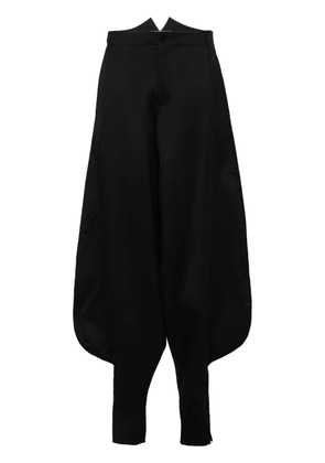 Setchu tapered trousers - Black