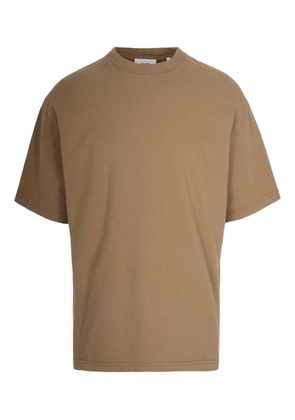 Axel Arigato logo-embroidered T-shirt - Brown
