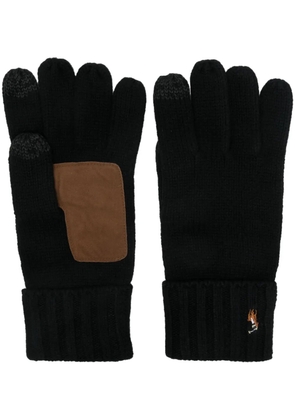 Polo Ralph Lauren merino wool gloves - Black