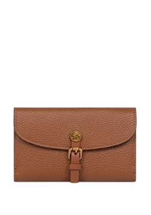 ETRO logo-detail leather wallet - Brown