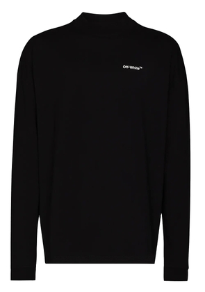 Off-White Caravaggio Arrow long-sleeve T-shirt - Black
