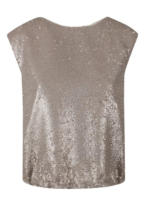 Herno sequinned top - Neutrals
