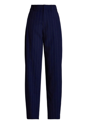 Ralph Lauren Collection Cassidy mid-rise tailored trousers - Blue