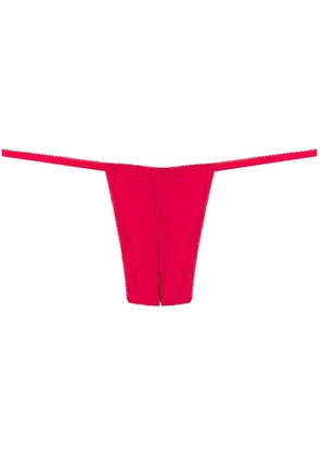 Maison Close Le Petit Secret open thong - Red