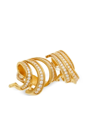 Ferragamo Triple Gancini earrings - Gold
